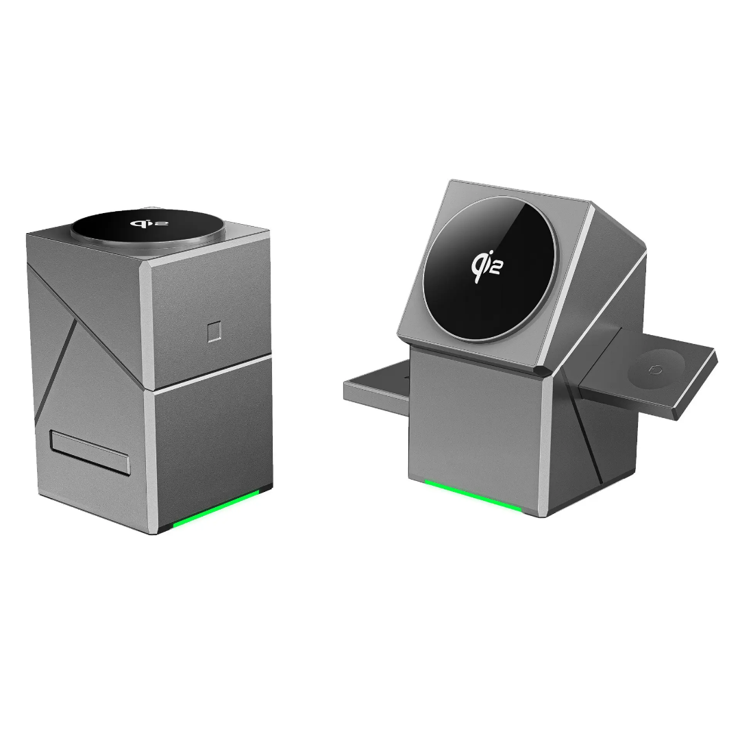 New Generation 3-in-1 Magnetic Pop-up Design Wireless Charger