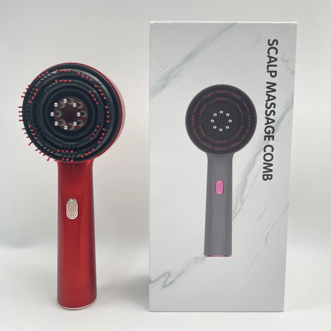 Scalp Massage Brush with Oil Applicator