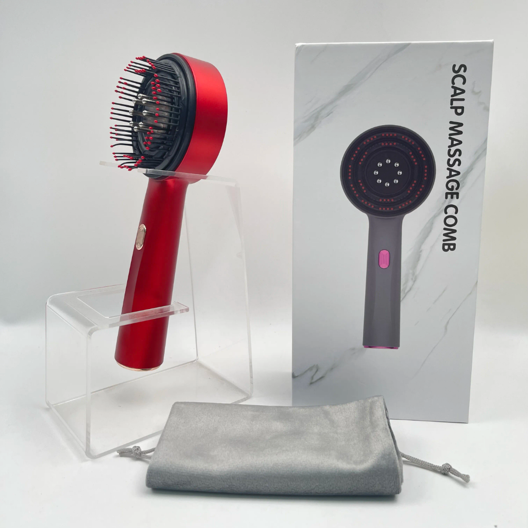 Scalp Massage Brush with Oil Applicator